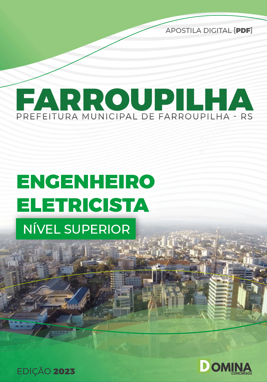 Apostila Digital Pref Farroupilha RS 2023 Engenheiro Eletricista