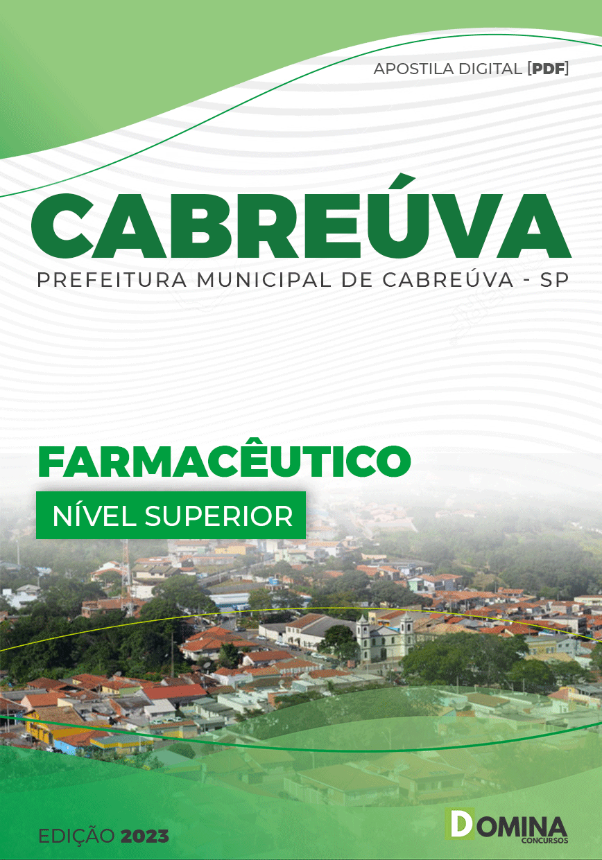 Apostila Digital Pref Cabreúva SP 2023 Farmacêutico
