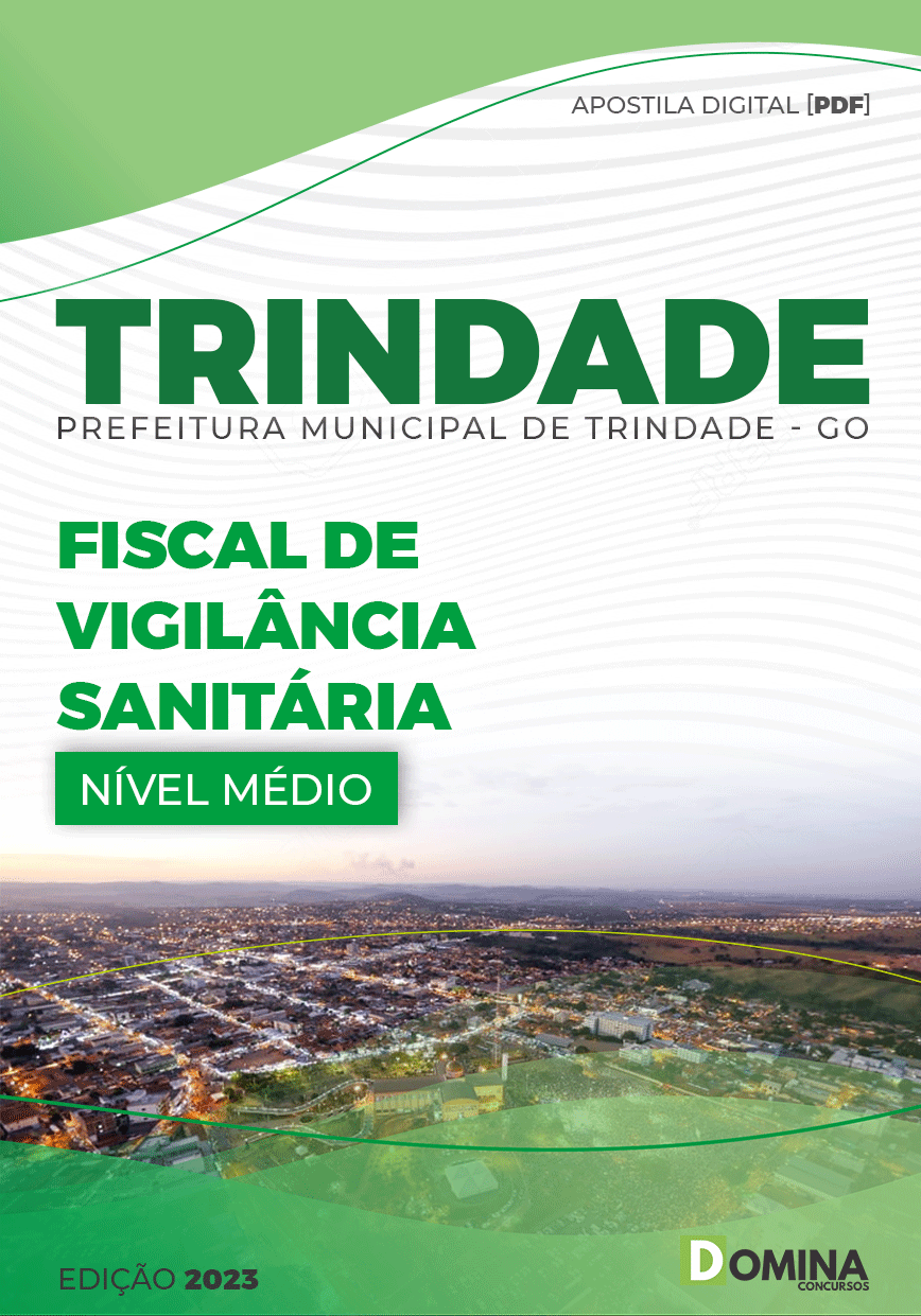 Apostila Pref Trindade GO 2023 Fiscal Vigilância Sanitária