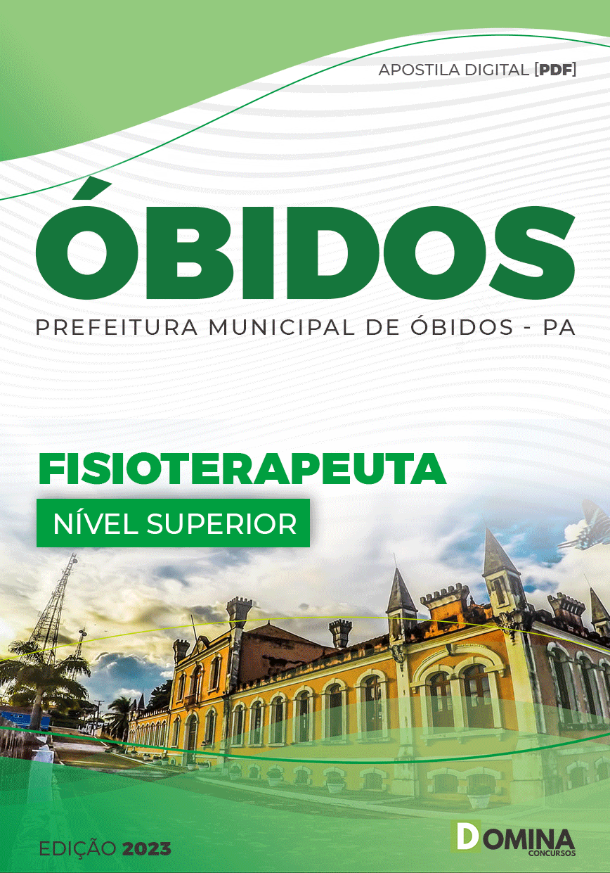 Apostila Concurso Pref Óbidos PA 2023 Fisioterapeuta