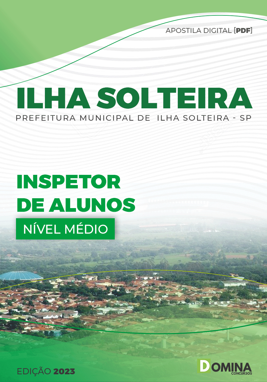 Apostila Digital Pref Ilha Solteira SP 2023 Inspetor Alunos