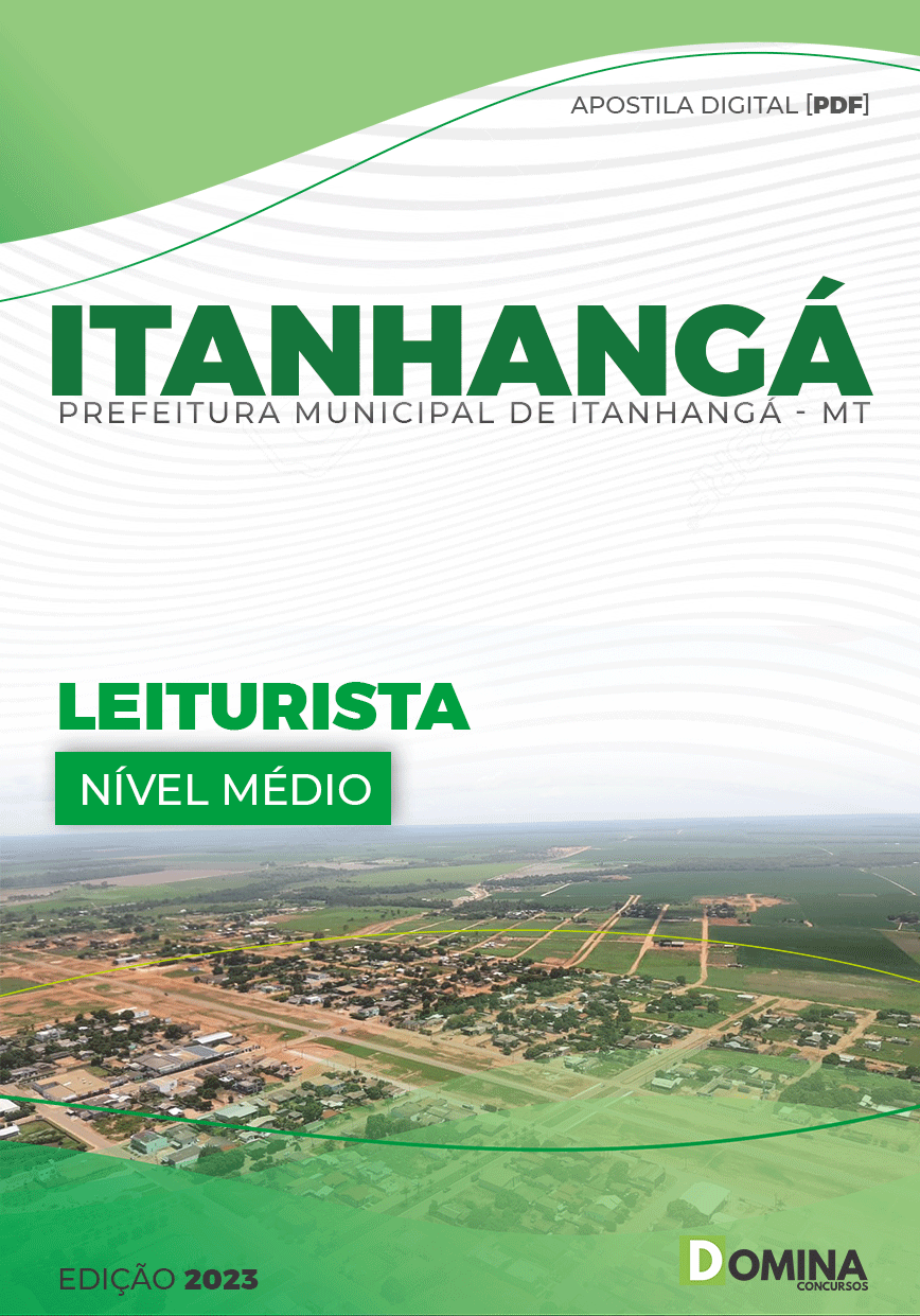 Apostila Concurso Pref Itanhangá MT 2023 Leiturista