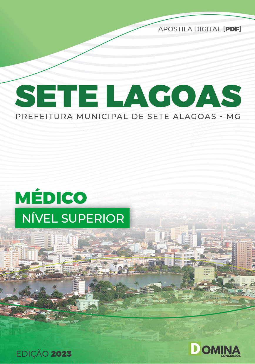 Apostila Digital Pref Sete Lagoas MG 2023 Médico