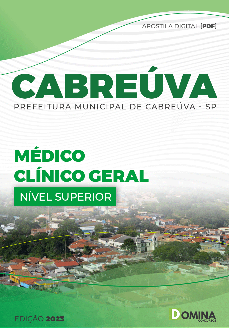 Apostila Digital Pref Cabreúva SP 2023 Médico Clínico Geral