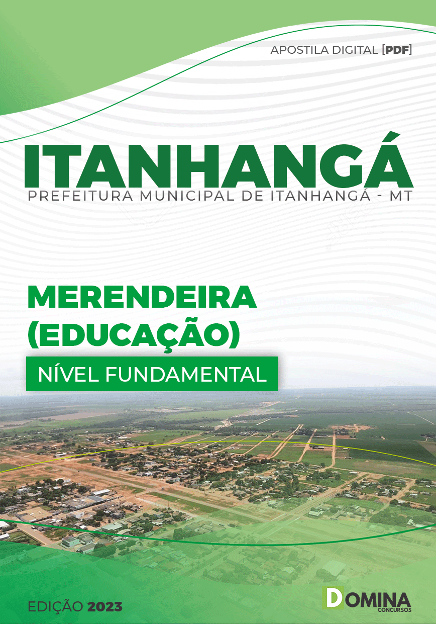 Apostila Pref Itanhangá MT 2023 Merendeira Educação