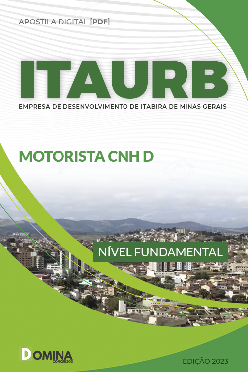 Apostila Concurso ITAURB MG 2023 Motorista CNH D