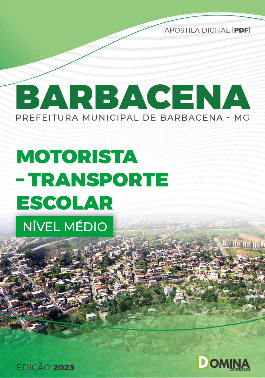 Apostila Pref Barbacena MG 2023 Motorista Transporte Escolar