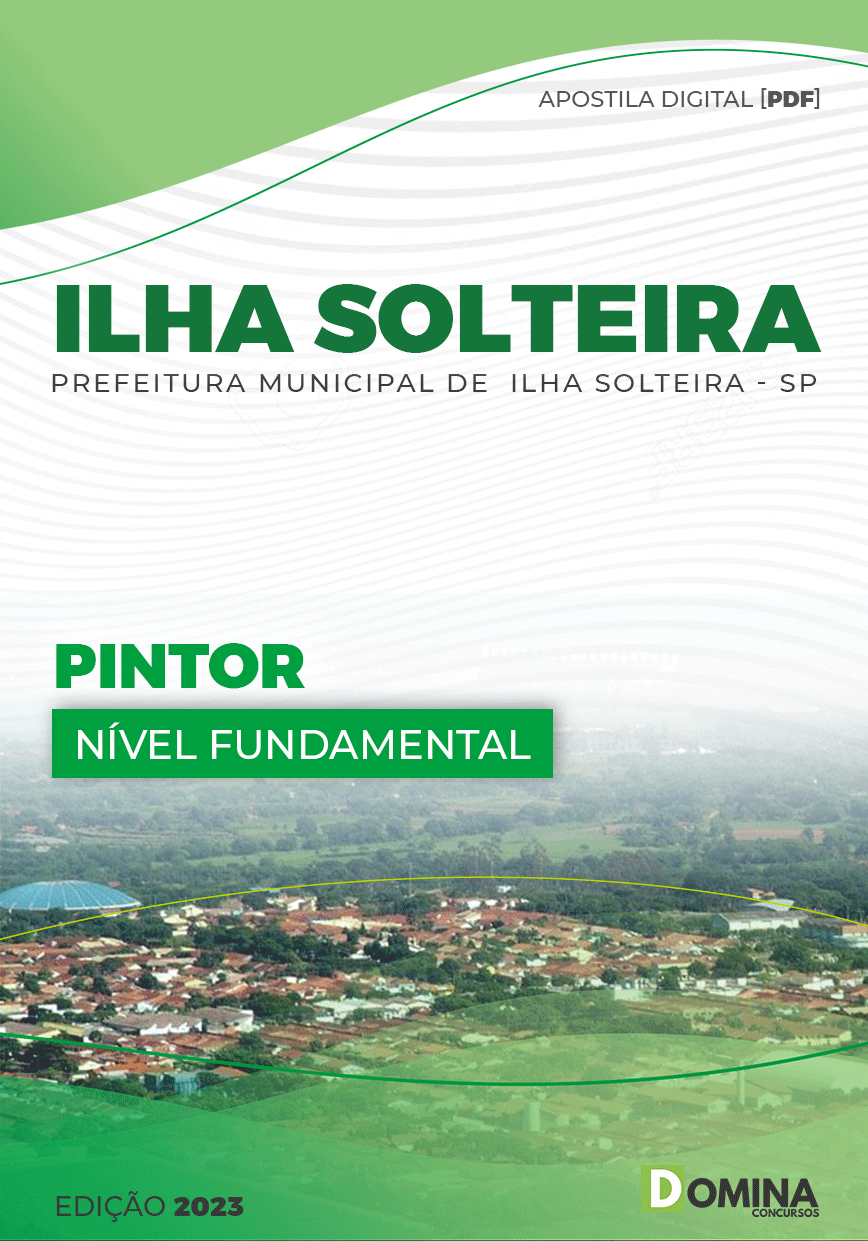 Apostila Concurso Pref Ilha Solteira SP 2023 Pintor