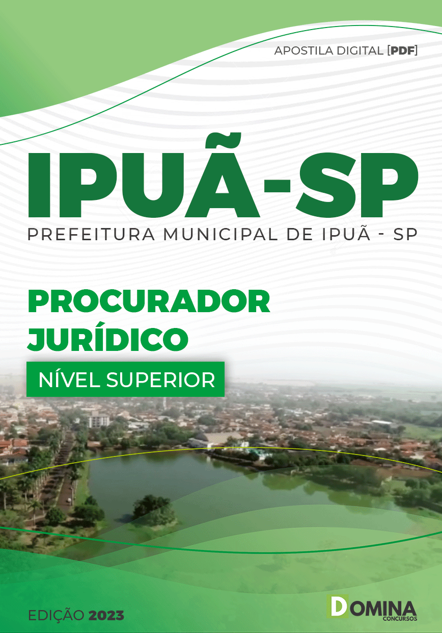 Apostila Concurso Pref Ipuã SP 2023 Procurador Jurídico