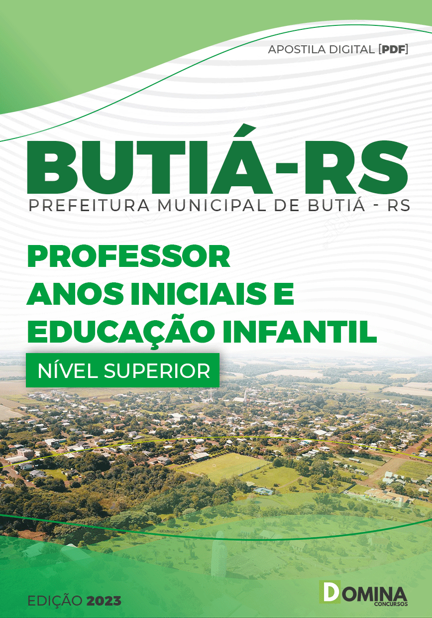 Apostila Digital Pref Butiá RS 2023 Professor Anos Inicias