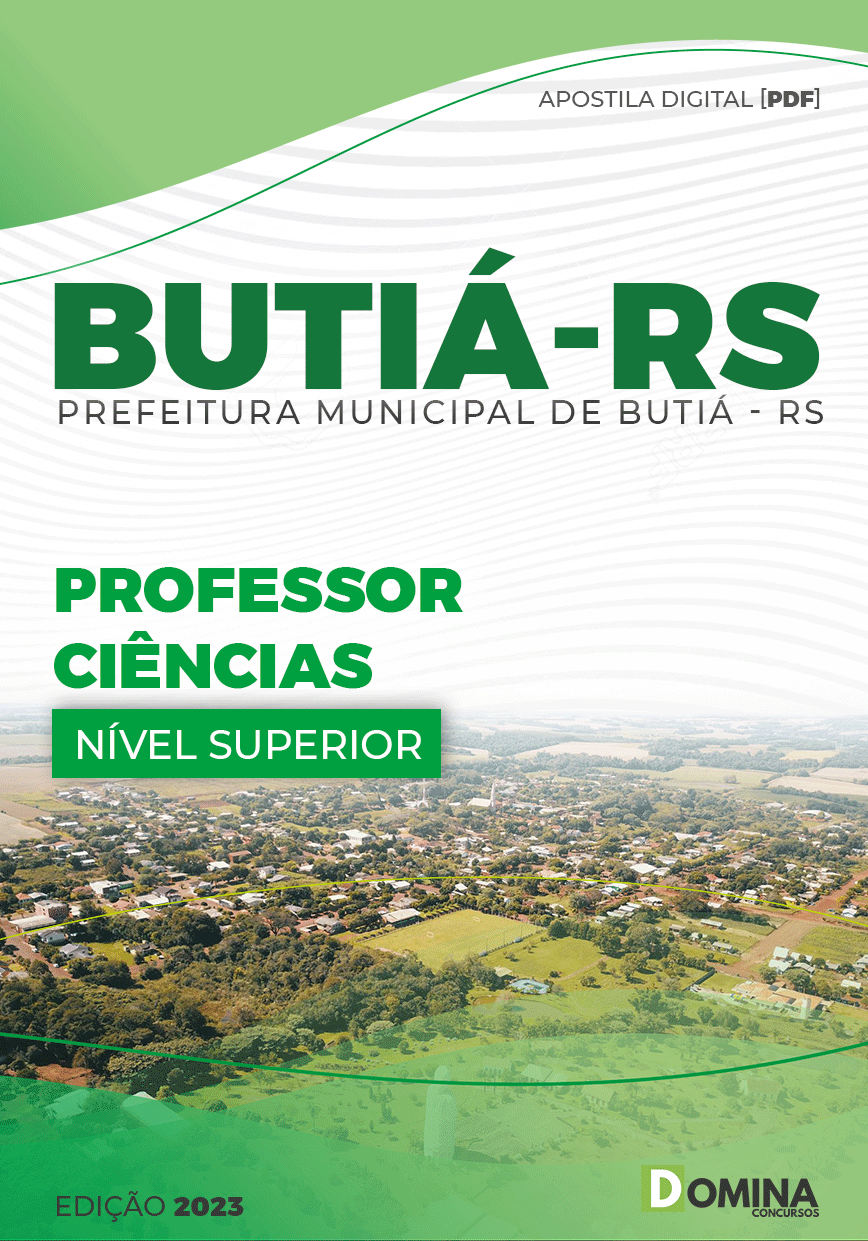 Apostila Digital Pref Butiá RS 2023 Professor Ciências
