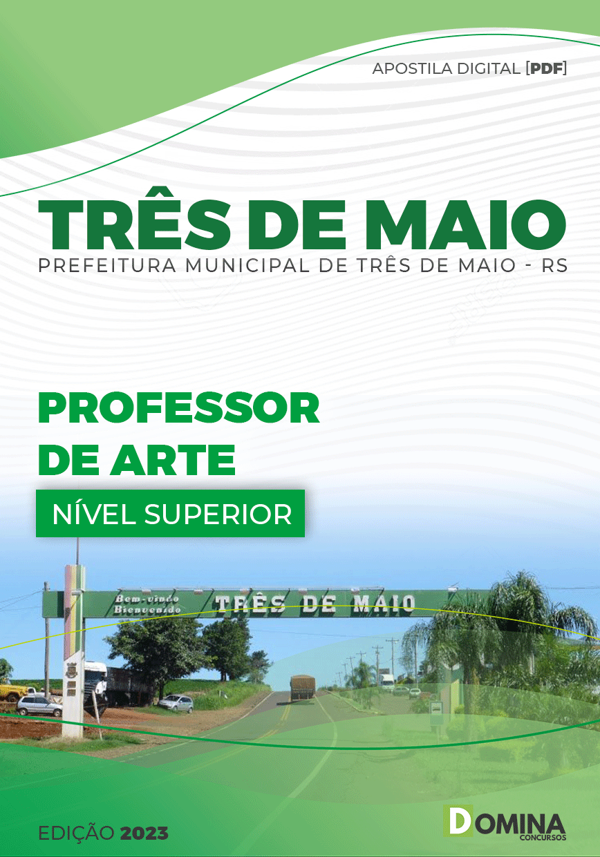 Apostila Digital Pref Três Maio RS 2023 Professor Artes
