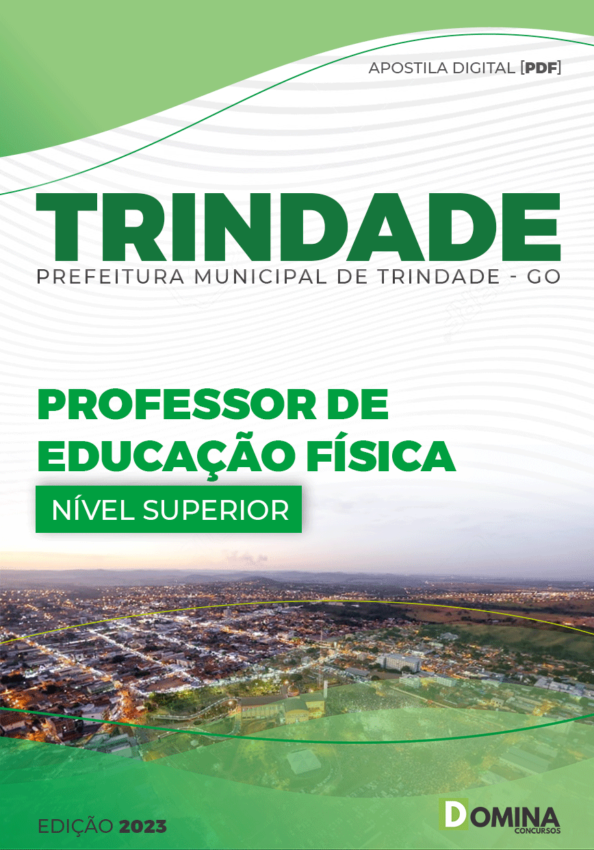 Apostila Pref Trindade GO 2023 Professor Educação Física