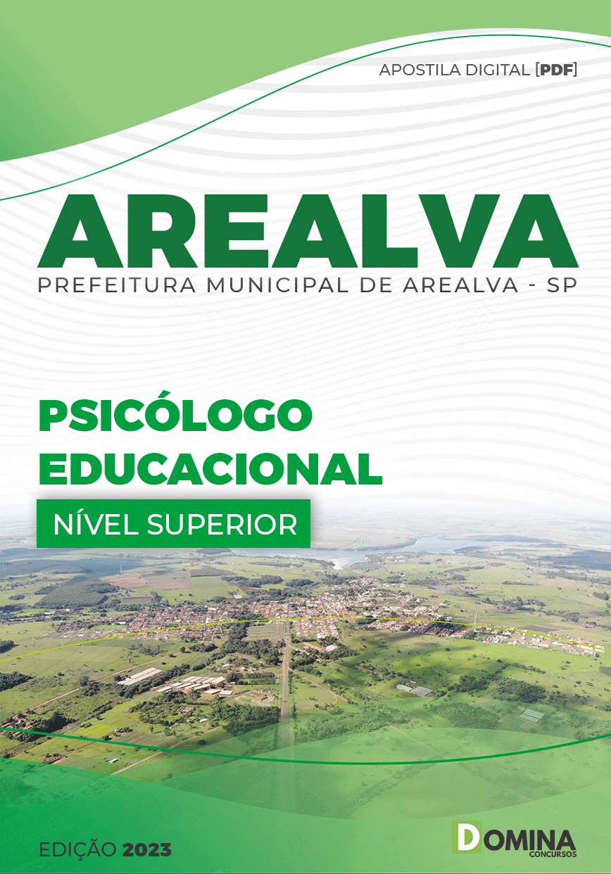 Apostila Pref Arealva SP 2023 Psicólogo Educacional