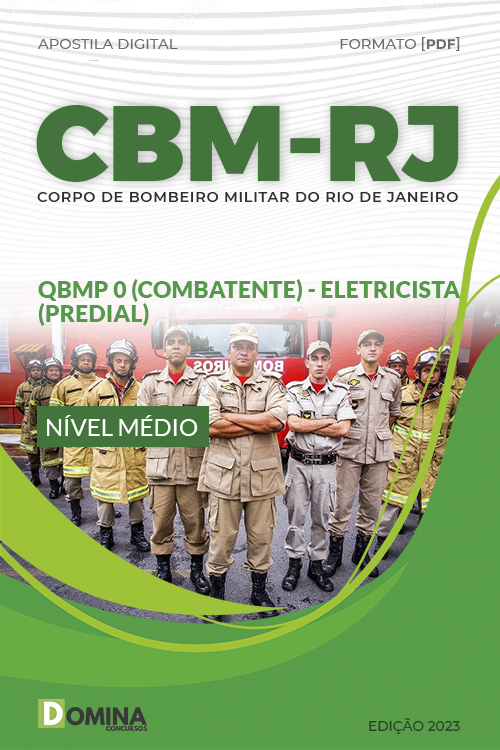 Apostila Bombeiro RJ 2023 Soldado Combatente Eletricista Predial
