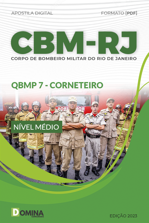 Apostila Digital Bombeiro RJ 2023 Soldado Corneteiro