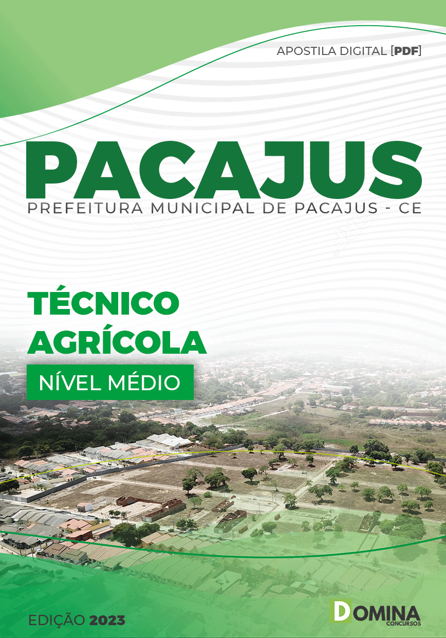 Apostila Concurso Pref Pacajus CE 2023 Técnico Agrícola