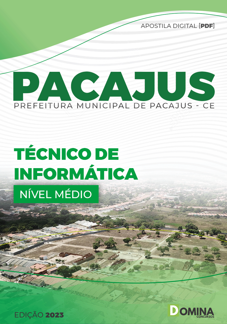 Apostila Concurso Pref Pacajus CE 2023 Técnico Informática