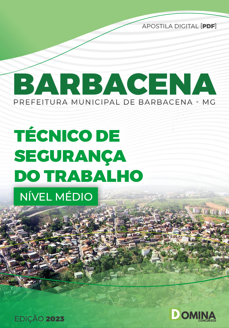 Apostila Pref Barbacena MG 2023 Técnico Segurança Trabalho