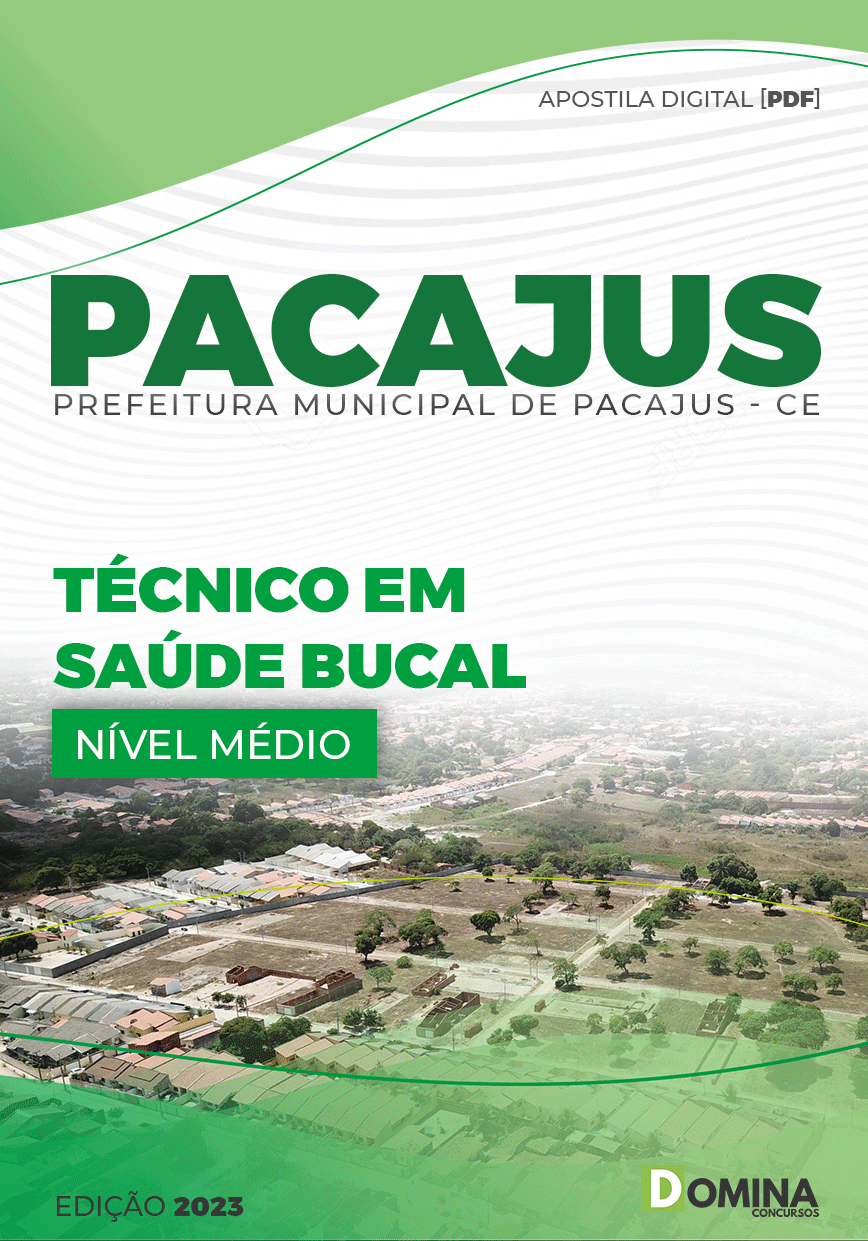 Apostila Concurso Pref Pacajus CE 2023 Técnico Saúde Bucal