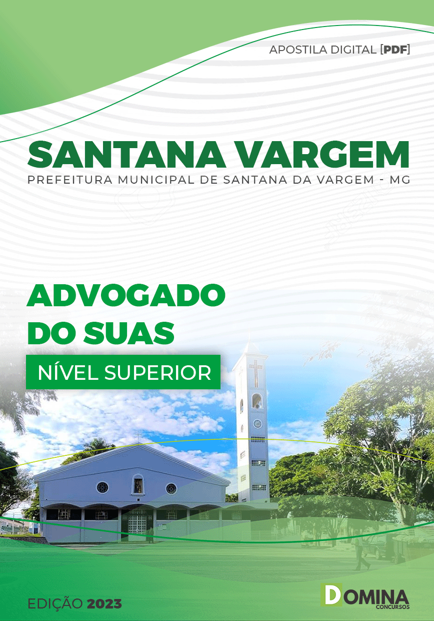 Apostila Pref Santana Vargem MG 2023 Advogado SUAS