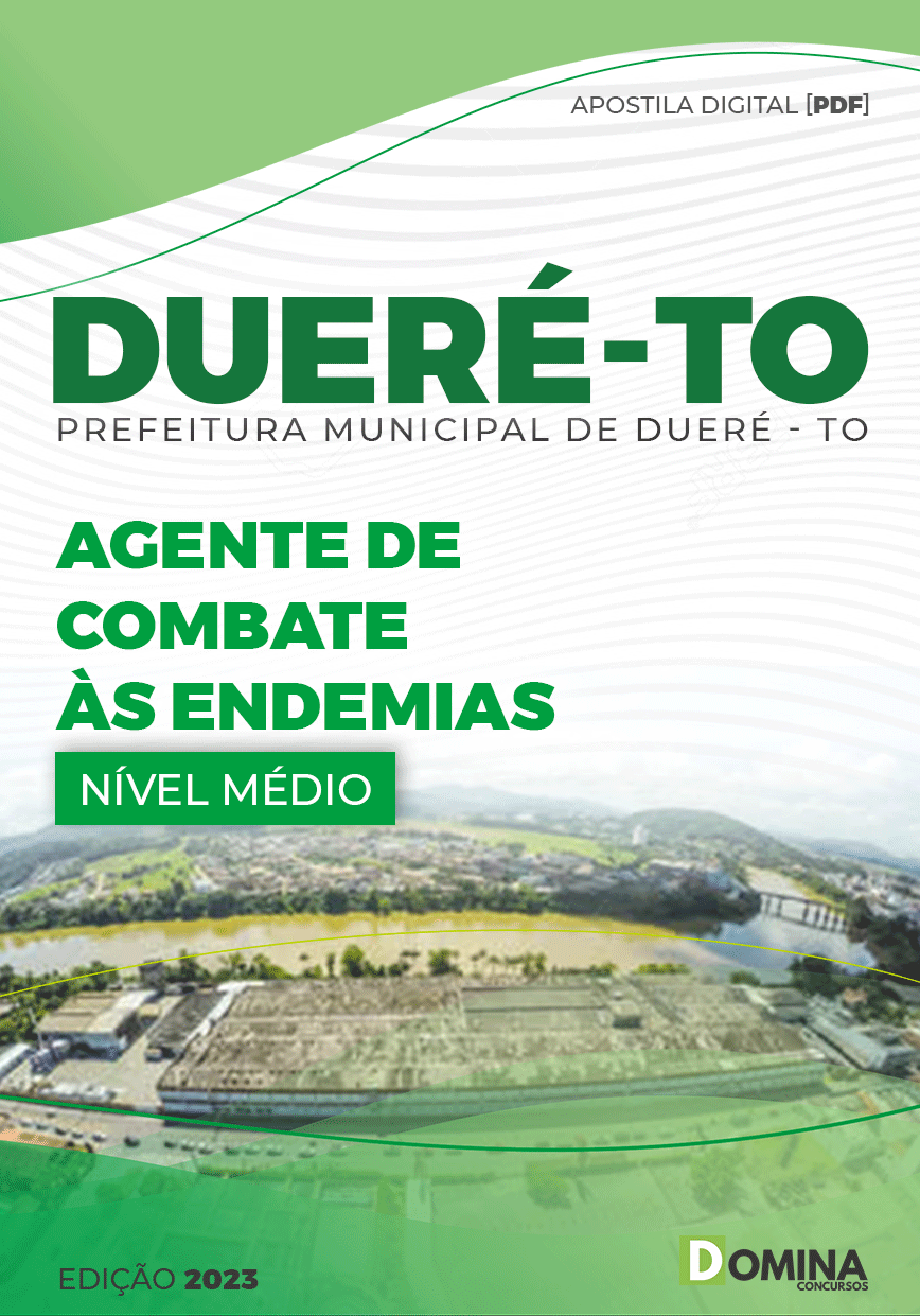 Apostila Pref Dueré TO 2023 Agente Combate Endemias