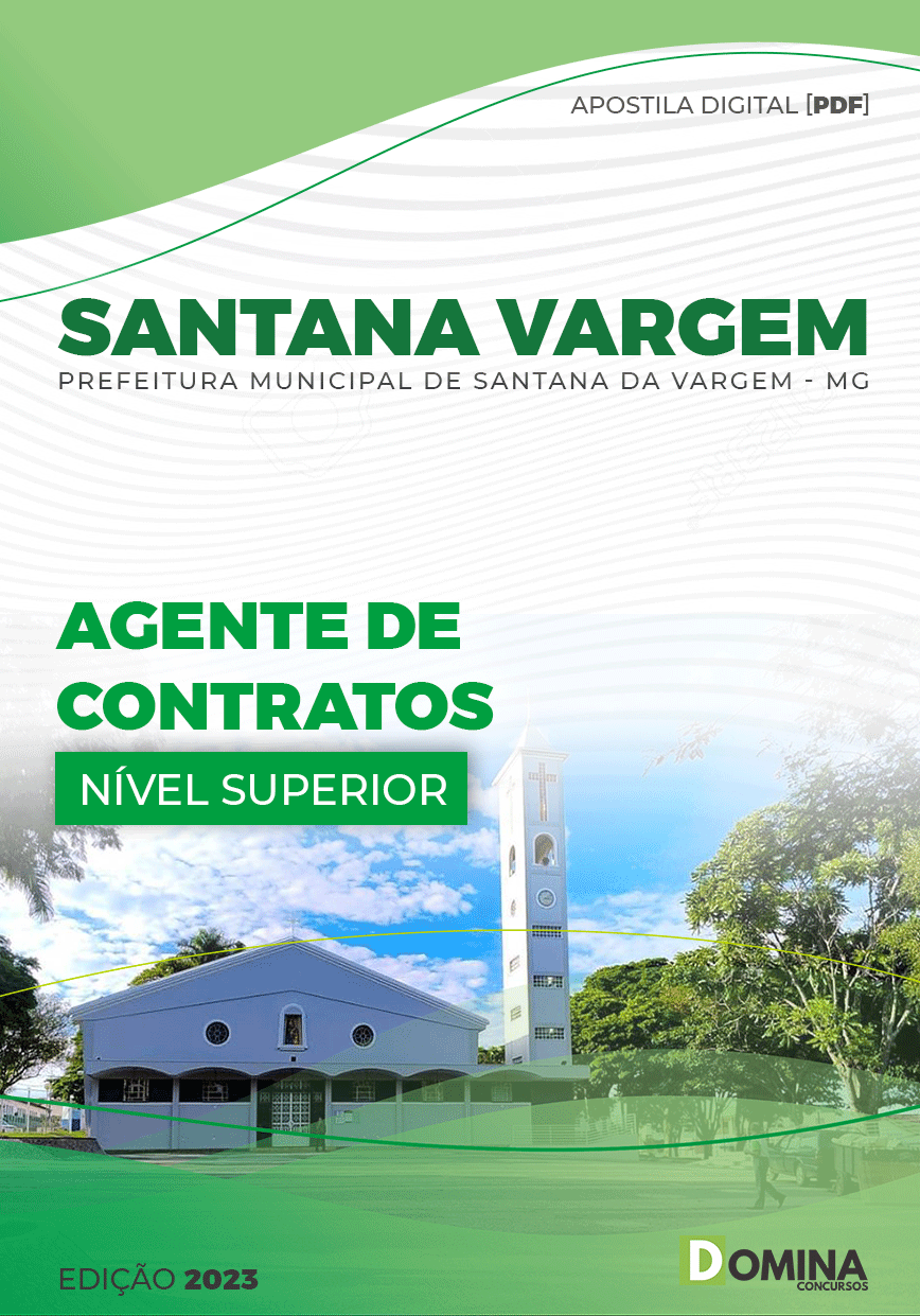 Apostila Pref Santana Vargem MG 2023 Agente Contrato