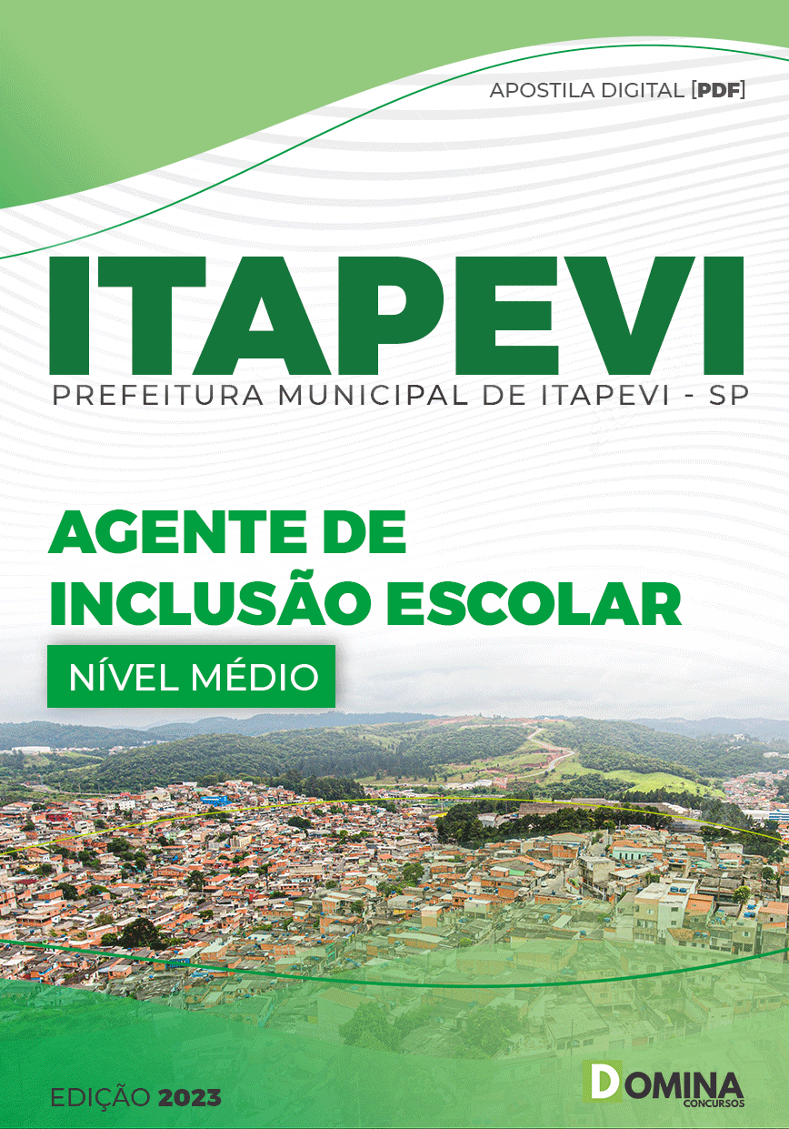 Apostila Pref Itapevi SP 2023 Agente Inclusão Escolar