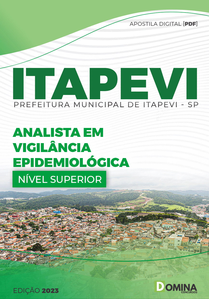 Apostila Pref Itapevi SP 2023 Analista Vigilância Epidemiológica