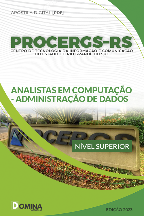Apostila PROCERGS RS 2023 Analista Técnico Jornalista