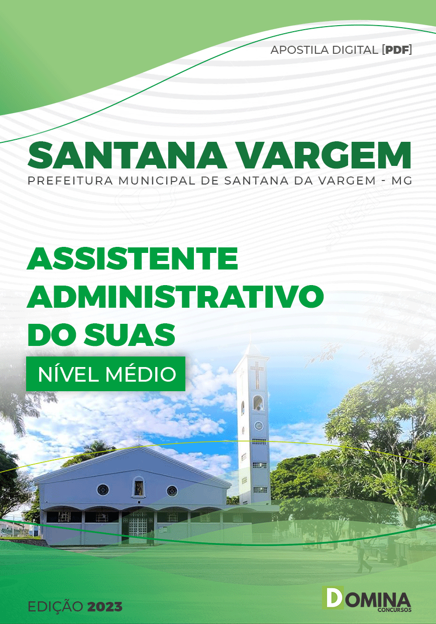 Apostila Pref Santana Vargem MG 2023 Assistente Adm SUAS