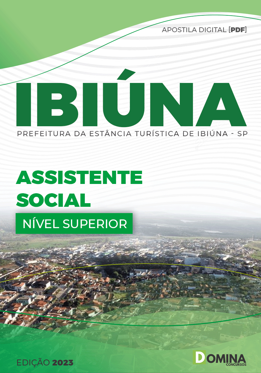 Apostila Pref Estância Turística Ibiúna SP 2023 Assistente Social