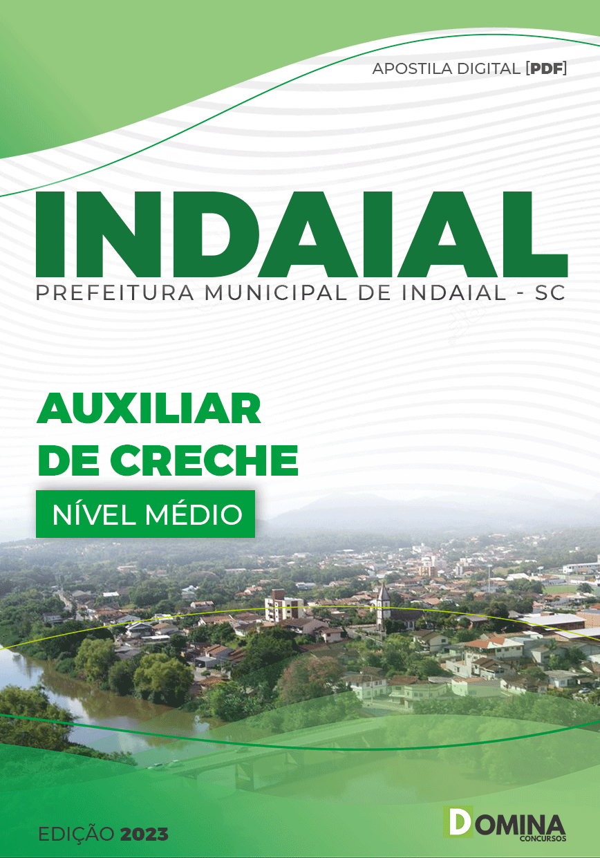 Apostila Concurso Pref Indaial SC 2023 Auxiliar Creche