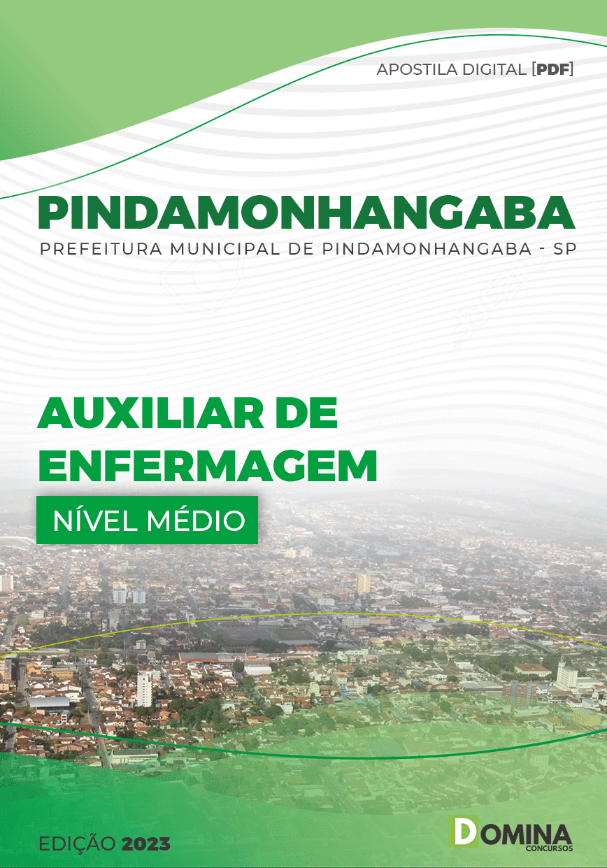 Apostila Pref Pindamonhangaba SP 2023 Auxiliar Enfermagem