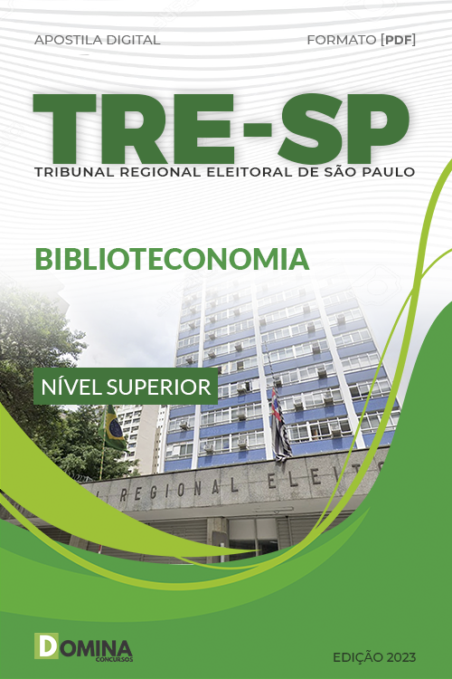 Apostila Concurso Digital TRE SP 2023 Biblioteconomia