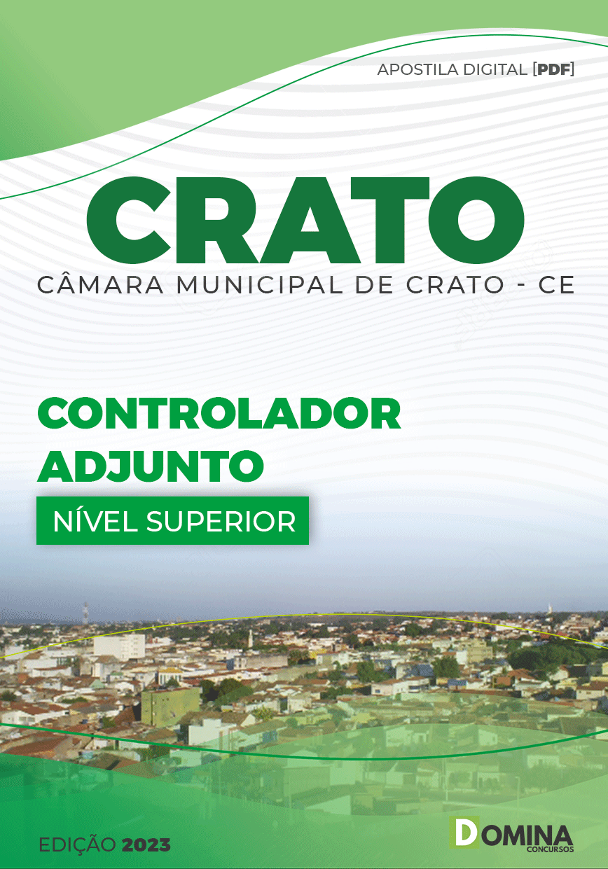 Apostila Câmara Crato CE 2023 Controlador Adjunto