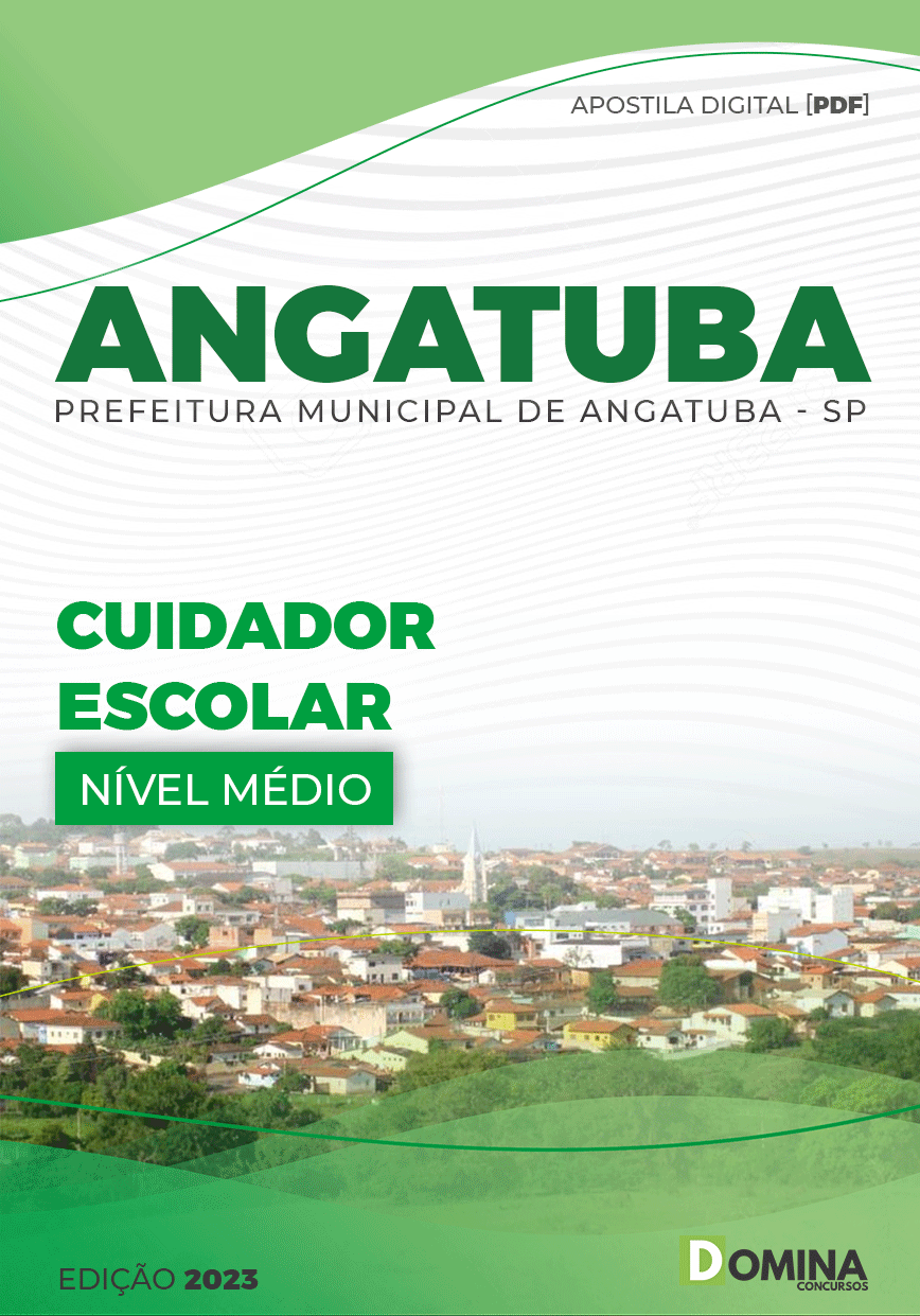 Apostila Concurso Pref Angatuba SP 2023 Cuidador Escolar
