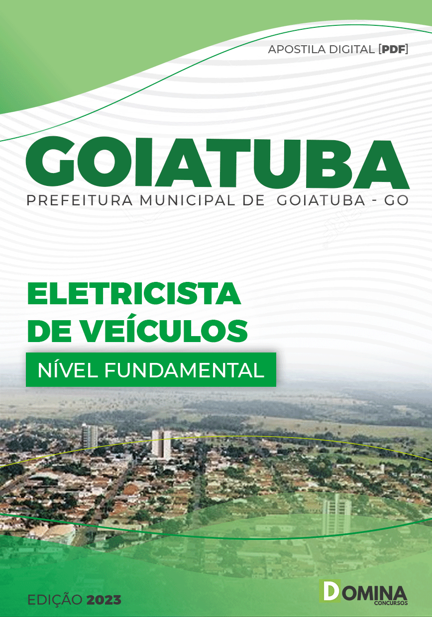 Apostila Concurso Pref Goiatuba GO 2023 Eletricista Veículos