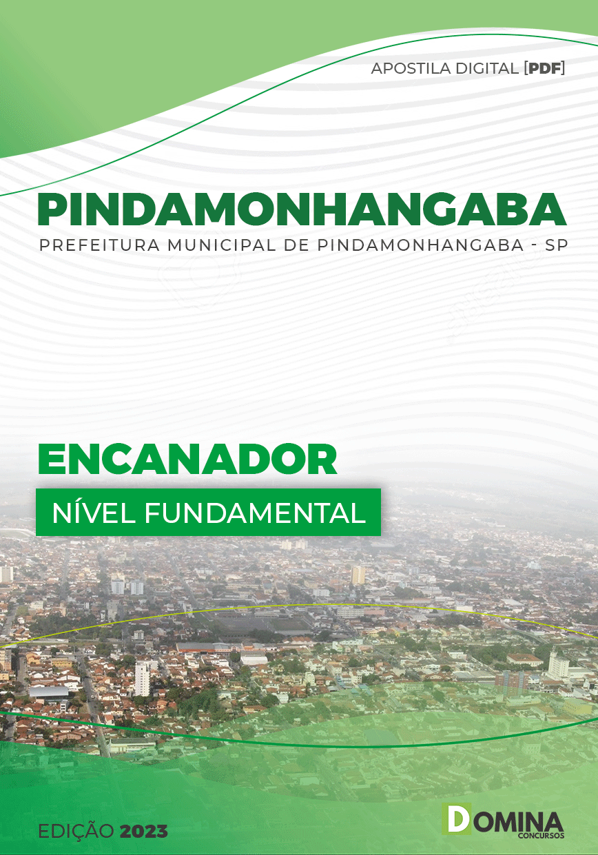 Apostila Pref Pindamonhangaba SP 2023 Encanador