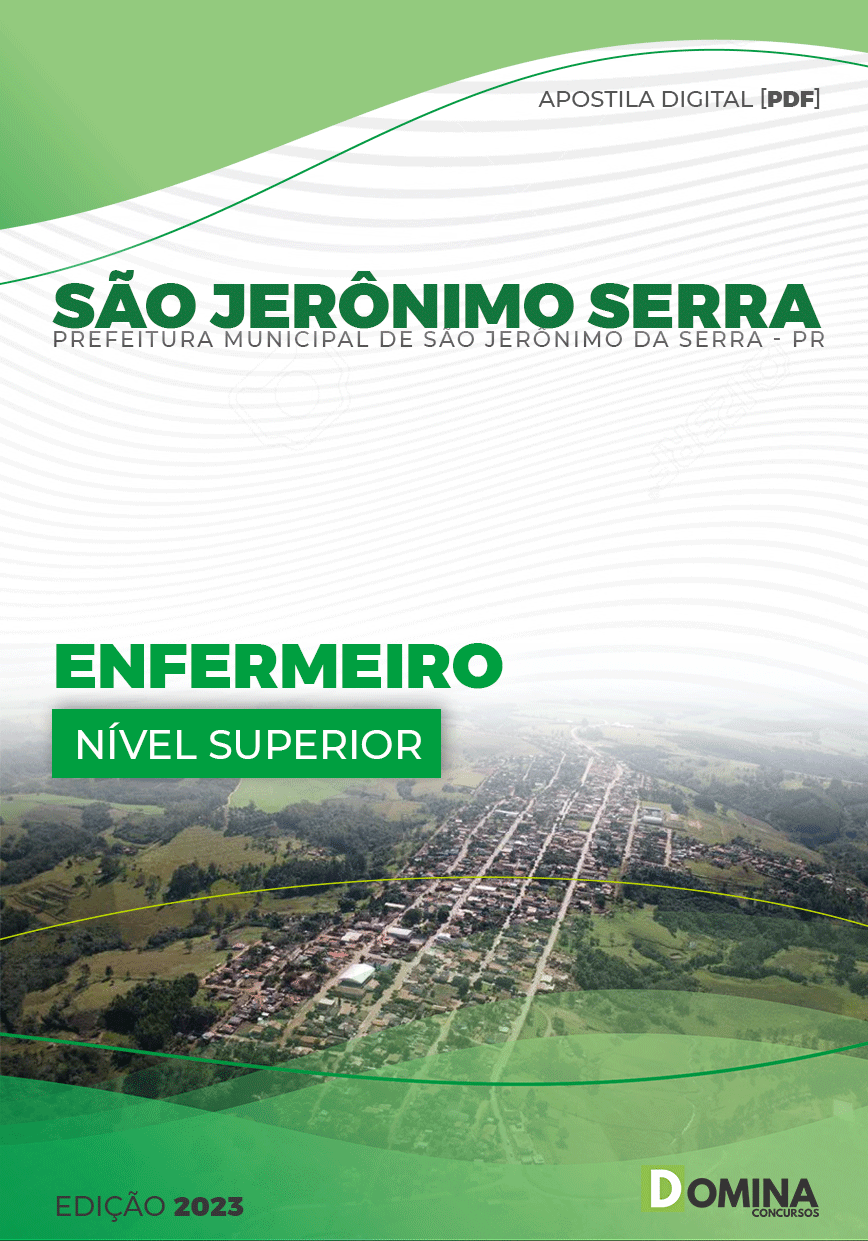 Apostila Pref São Jerônimo Serra PR 2023 Enfermeiro