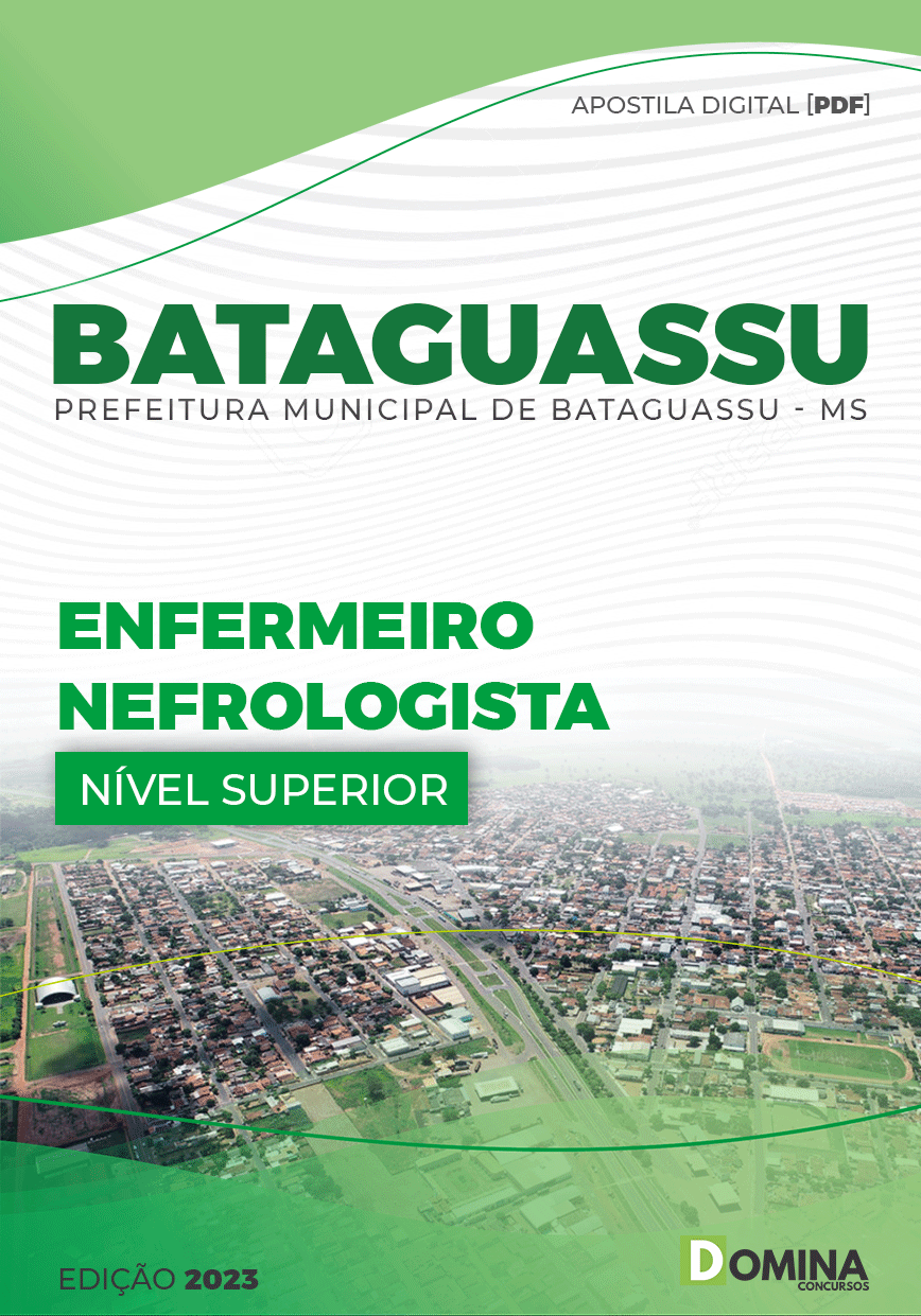 Apostila Digital Pref Bataguassu MS 2023 Enfermeiro Nefrologista