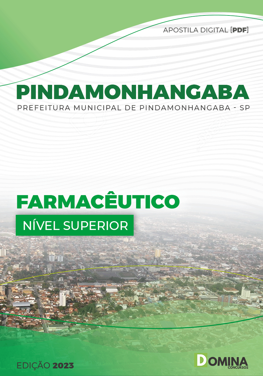 Apostila Pref Pindamonhangaba SP 2023 Farmacêutico