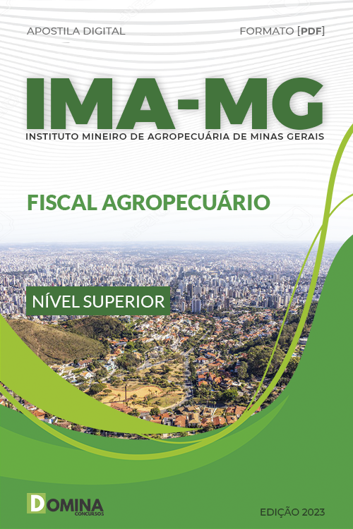 Apostila Concurso IMA MG 2023 Engenheiro Agrônomo