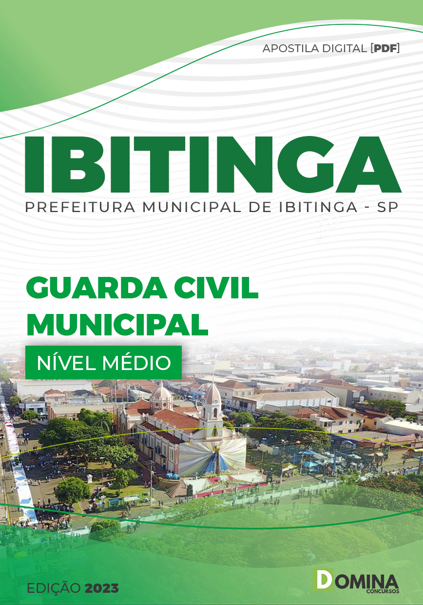 Apostila Pref Ibitinga SP 2023 Guarda Civil Municipal