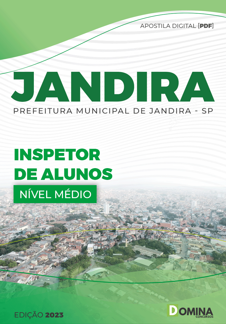 Apostila Concurso Pref Jandira SP 2023 Inspetor Alunos