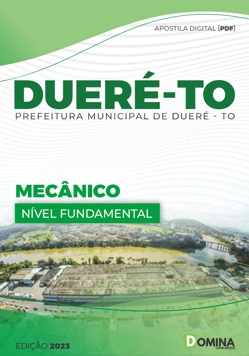 Apostila Digital Concurso Pref Dueré TO 2023 Mecânico