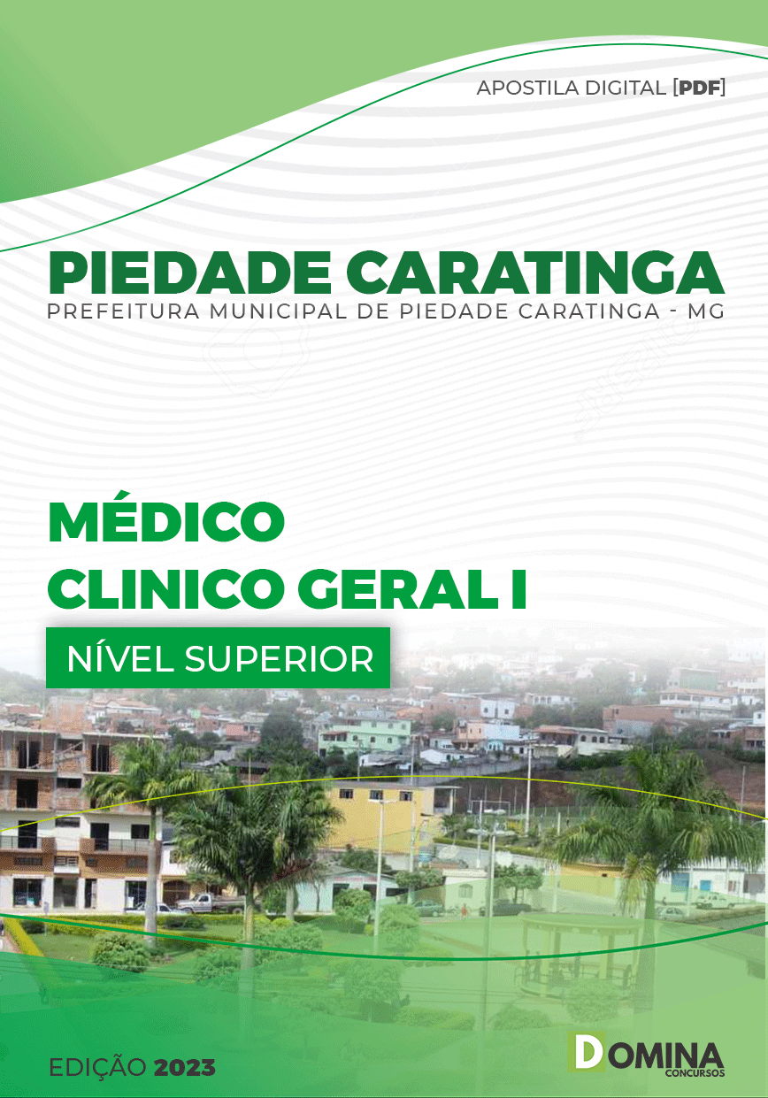 Apostila Pref Piedade Caratinga MG 2023 Médico Clínico Geral