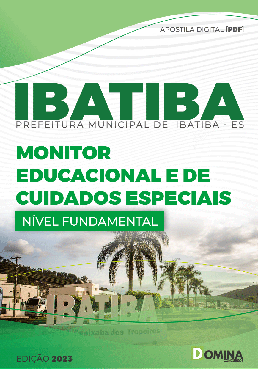 Apostila Pref Ibatiba ES 2023 Auxiliar Secretaria Escolar