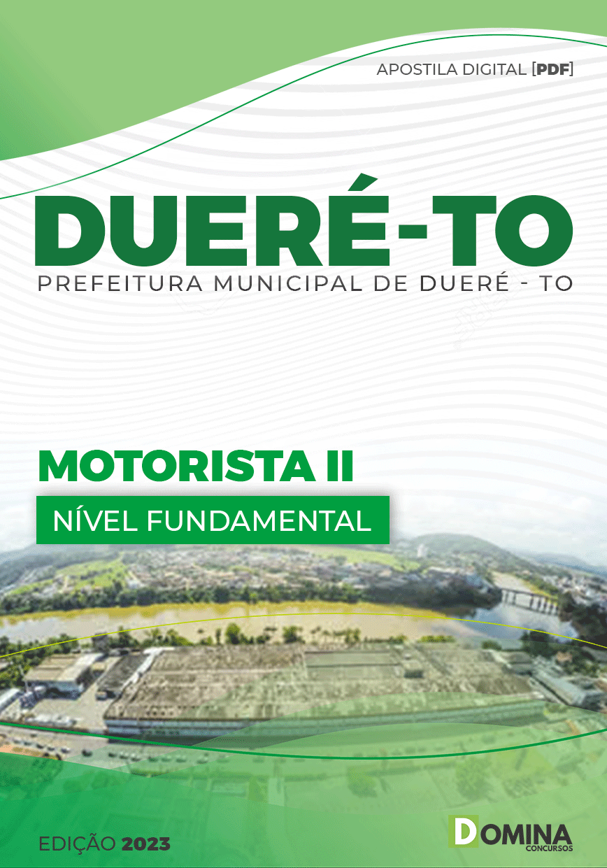 Apostila Concurso Pref Dueré TO 2023 Motorista II