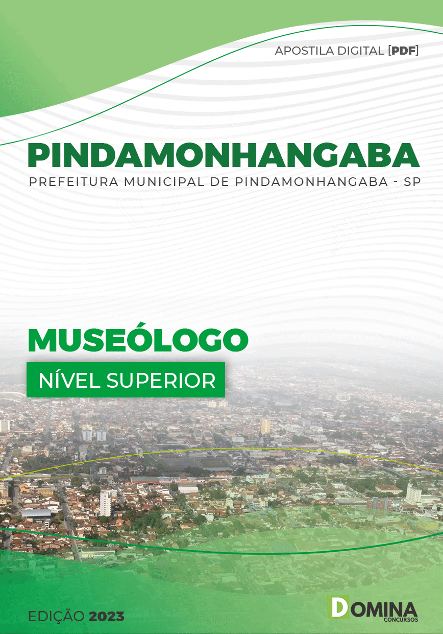 Apostila Pref Pindamonhangaba SP 2023 Museólogo